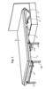 View of the folding bed