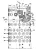 The inside of the top part of the element