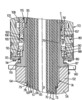 Section view of the element