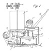 Front view of an hamburguer-making machine