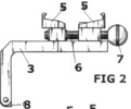 Front view of a box with element to clean the footwear