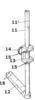 Side view of the anchorage system