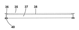 Sheet that forms the platform of the stage