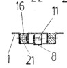Front view of the post showing its omega profile