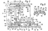 Cross section view along III-III and view of another setup
