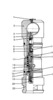 Longitudinal section through the valve