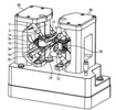 Schematic representation of a first setup of the device