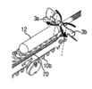 Second setup with division elements that strangle in a rotative way