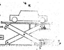 Diagram of a mechanical lifting platform