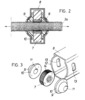 Section detail relative to the threaded part of the rigid rod mechanism