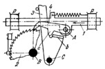 LEVER-RATCHET LINE-SPACING MECHANISM OF A TYPEWRITER