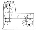 CAM-LEVER MECHANISM OF THE GRIPS OF AN IMPRESSION CYLINDER
