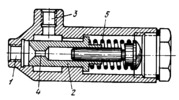 PRESSURE-CONTROL VALVE MECHANISM WITH A DAMPING ORIFICE