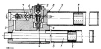 COUNTERRECOIL MECHANISM WITH A VALVE-TYPE RECOIL BRAKE FOR ARTILLERY SYSTEMS