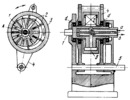 LINK-GEAR MECHANISM OF A ROTARY MULTIPLE-VANE VARIABLE-DISPLACEMENT PUMP