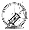 LINK-GEAR MECHANISM OF A ROTARY PISTON PUMP WITH A HOUSING OF SPECIAL SHAPE