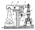 LEVER MECHANISM OF A HYDRAULIC CLAMPING MECHANISM