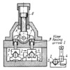 LEVER MECHANISM OF A HYDRAULIC MULTIPLE-ACTION CLAMPING DEVICE