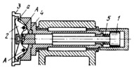 LEVER MECHANISM OF A HYDRAULIC INTERNAL CLAMPING DEVICE