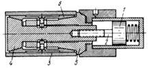 WEDGE MECHANISM OF A HYDRAULIC EXPANDING MANDREL