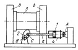 LEVER-CAM MECHANISM WITH A HYDRAULIC DRIVE