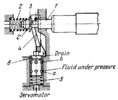 LEVER MECHANISM FOR PROTECTING A TURBINE AGAINST AXIAL SHIFT