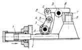 RACK-AND-PINION MECHANISM OF A HYDRAULIC CLAMPING DEVICE