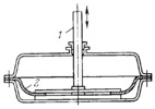 LEVER MECHANISM OF A DIAPHRAGM-TYPE AIR BLOWER