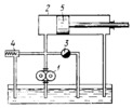 HYDRAULIC DRIVE MECHANISM WITH A BLEED-OFF CIRCUIT