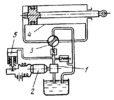 HYDRAULIC DRIVE MECHANISM WITH PRESSURE-RELAY PUMP UNLOADING