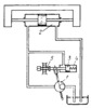 HYDRAULIC DRIVE MECHANISM OF A MACHINE TOOL TABLE WITH AUTOMATIC PUMP OUTPUT VARIATION