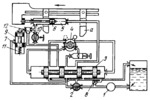 HYDRAULIC DRIVE MECHANISM OF A MACHINE TOOL TABLE WITH DOUBLE FLUID THROTTLING