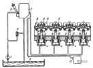 HYDRAULIC MECHANISM OF A MULTIPLE CLAMPING FIXTURE