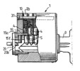 Side view with partial section through cylindrical breech