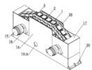 Possible implementation of the mechanism or displacing device