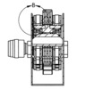 Implementation of the mechanism or displacing device.1