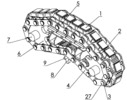 Displacing device without the external housing