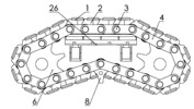 Displacing mechanism without the external housing