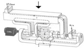 Gas turbines with two cooling and recovering steps.