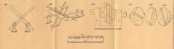 Meccanismi omogenei semplici, classe dei sistemi articolati, tav. 4, figg. 111-116