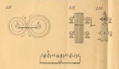 Meccanismi binari semplici, classe delle ruote di frizione, tav. 8, fig. 218-220