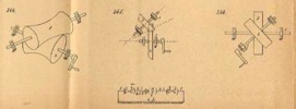 Meccanismi binari semplici, classe delle ruote di frizione, tav. 8, fig. 244-246