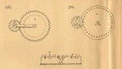 Meccanismi binari semplici, classe delle ruote dentate, tav. 9, fig. 253-254
