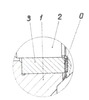 Detail of construction of ring element hardening of jaw cone