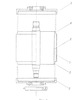 Sketch of a cylinder partially severed