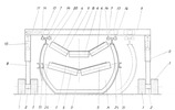 Cross section through the device
