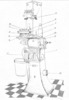 Angular View of Knitting Machine