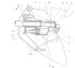 The horizontal section of pipe coupling and counter-coupling