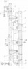 Vertical plan view of the device