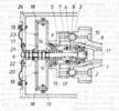 Axial section through electromechanical transducer device